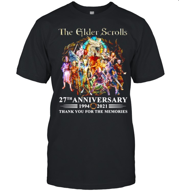 The-Elder-Scrolls-27th-anniversary-1994-2021-shirt Classic Men's T-shirt