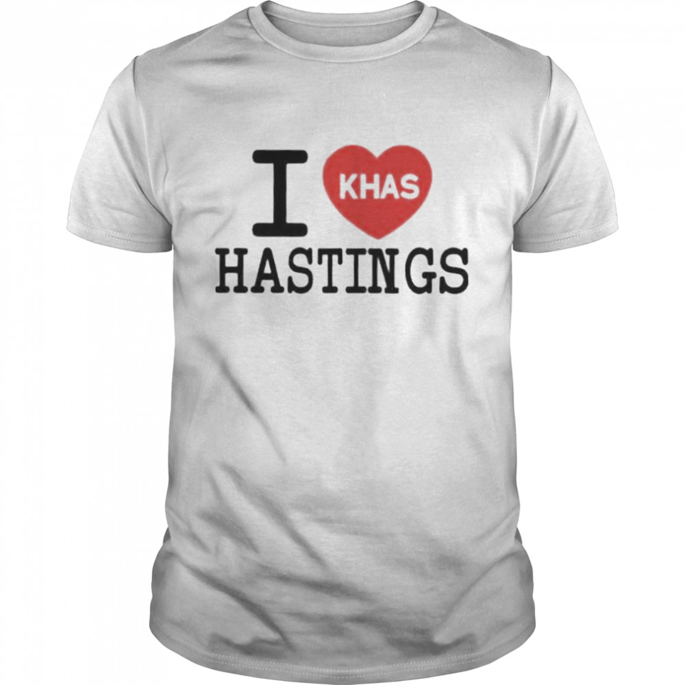Brad Beahm I Love Khas Hasting shirt Classic Men's T-shirt