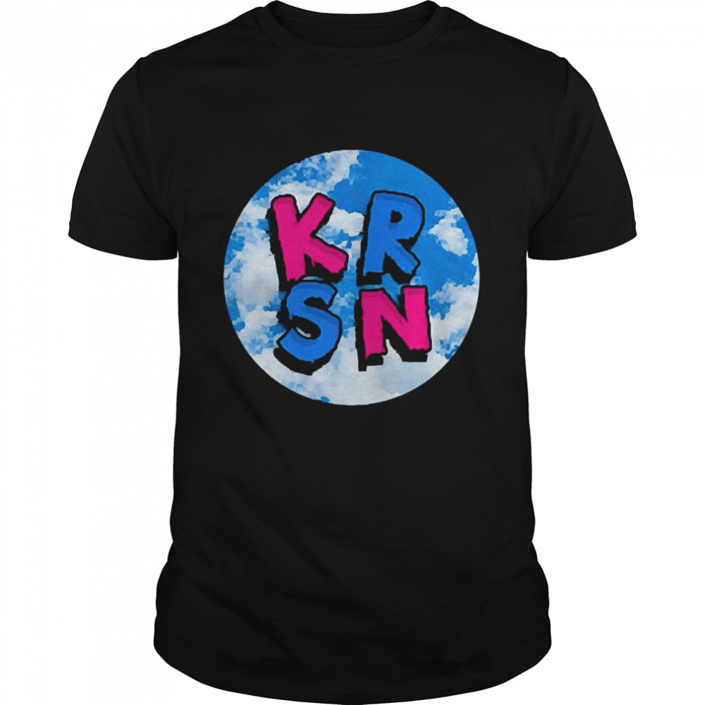 Krsn Sky Logo Radio Station  Classic Men's T-shirt