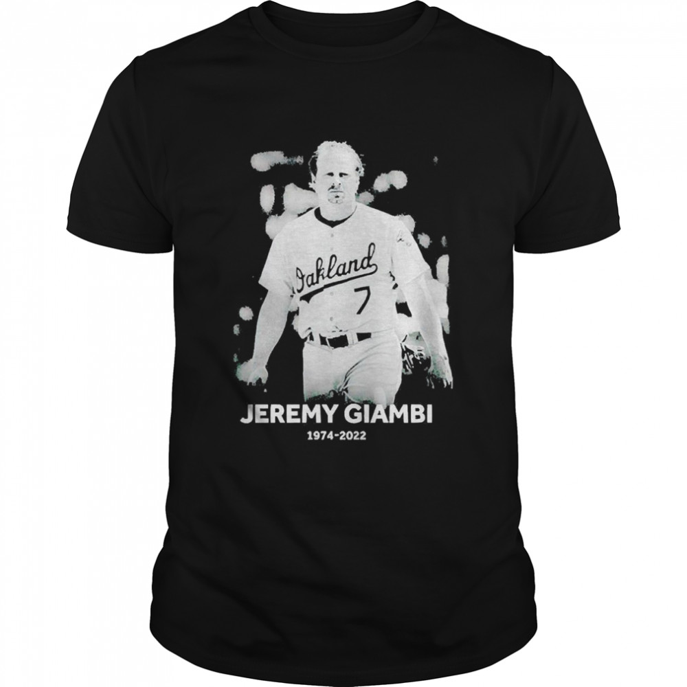 RIP Jeremy Giambi 1974-2022 Shirt