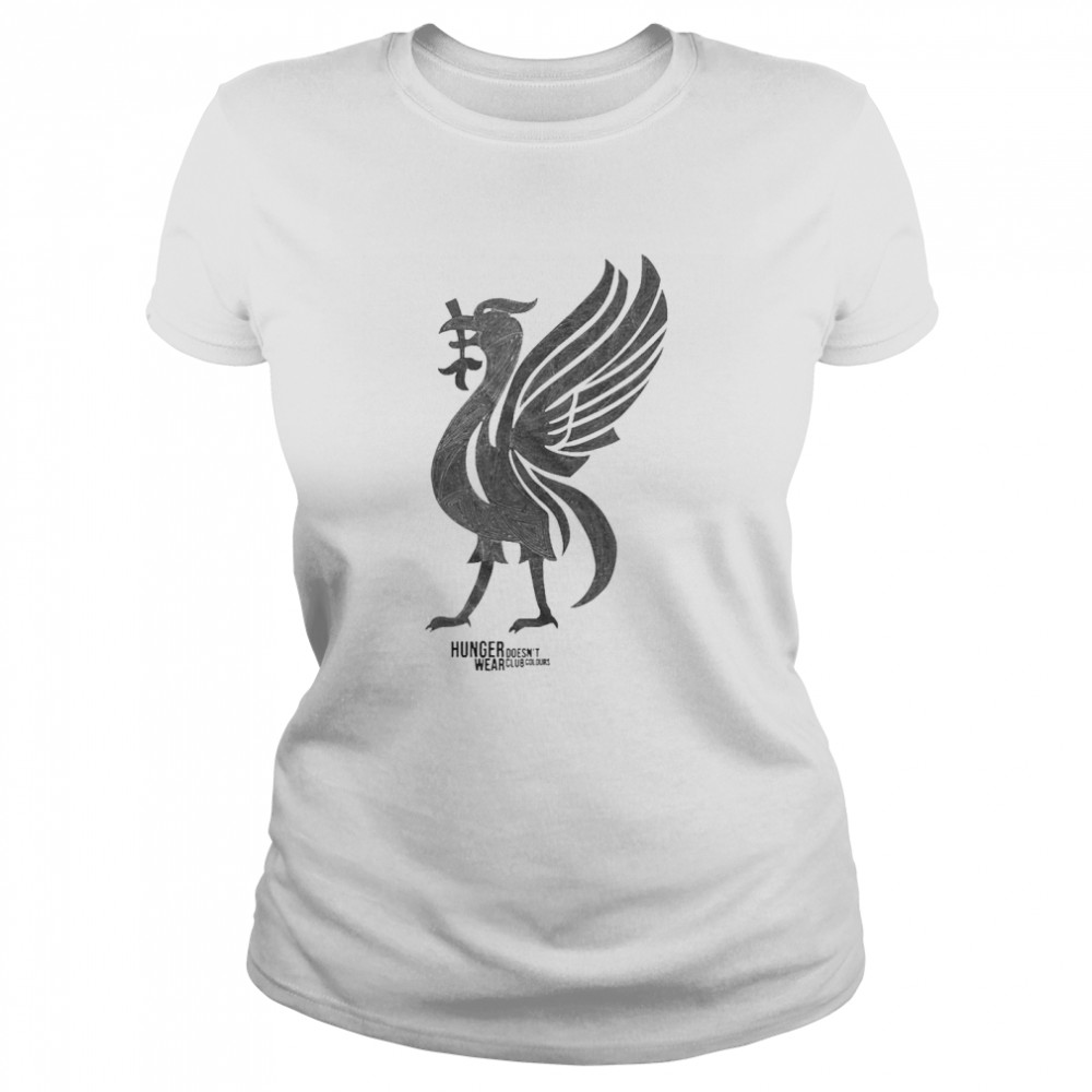 The Liverbird In Aid Of Fans Supporting Foodbanks  Classic Women's T-shirt