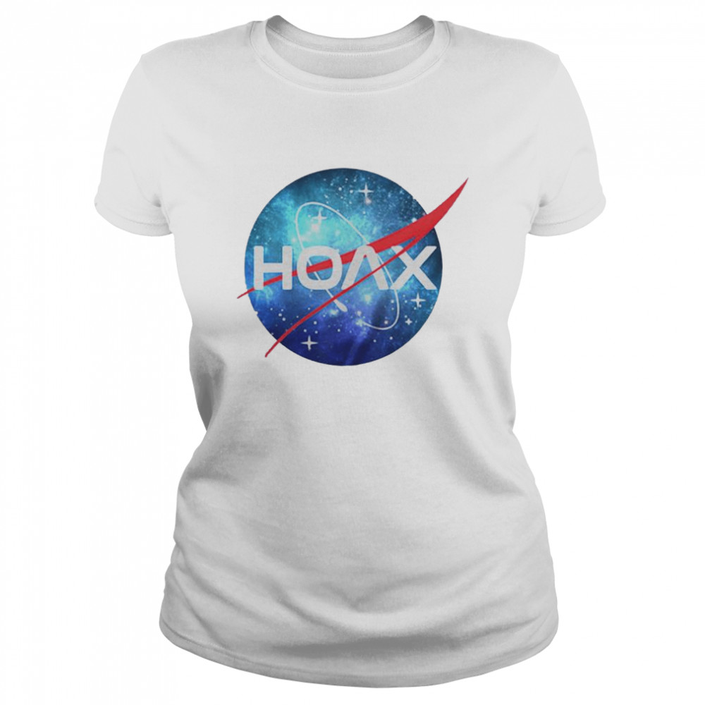 Hoax Nasa Parody Logo shirt Classic Women's T-shirt