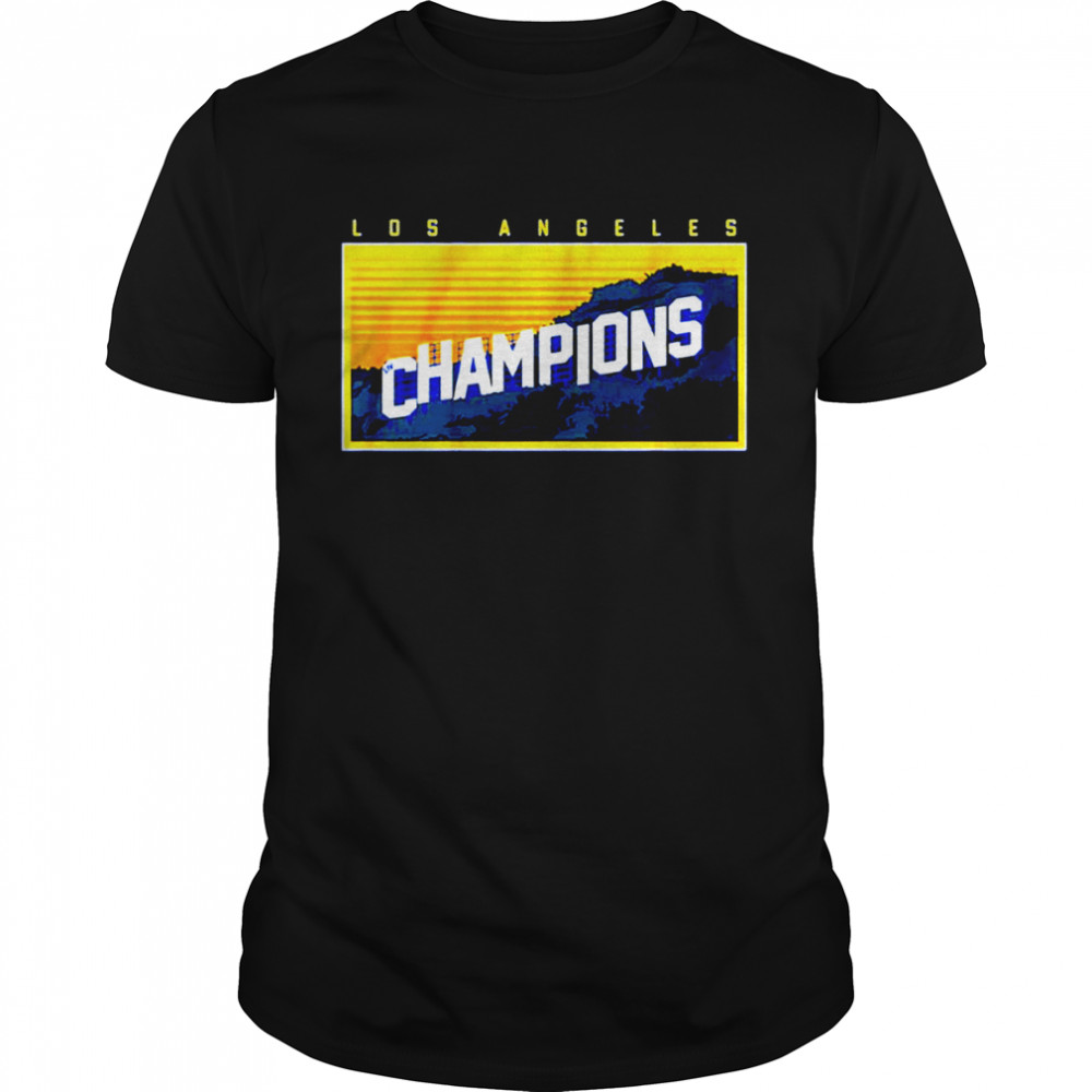 Los Angeles Champions Sign LIV shirt Classic Men's T-shirt