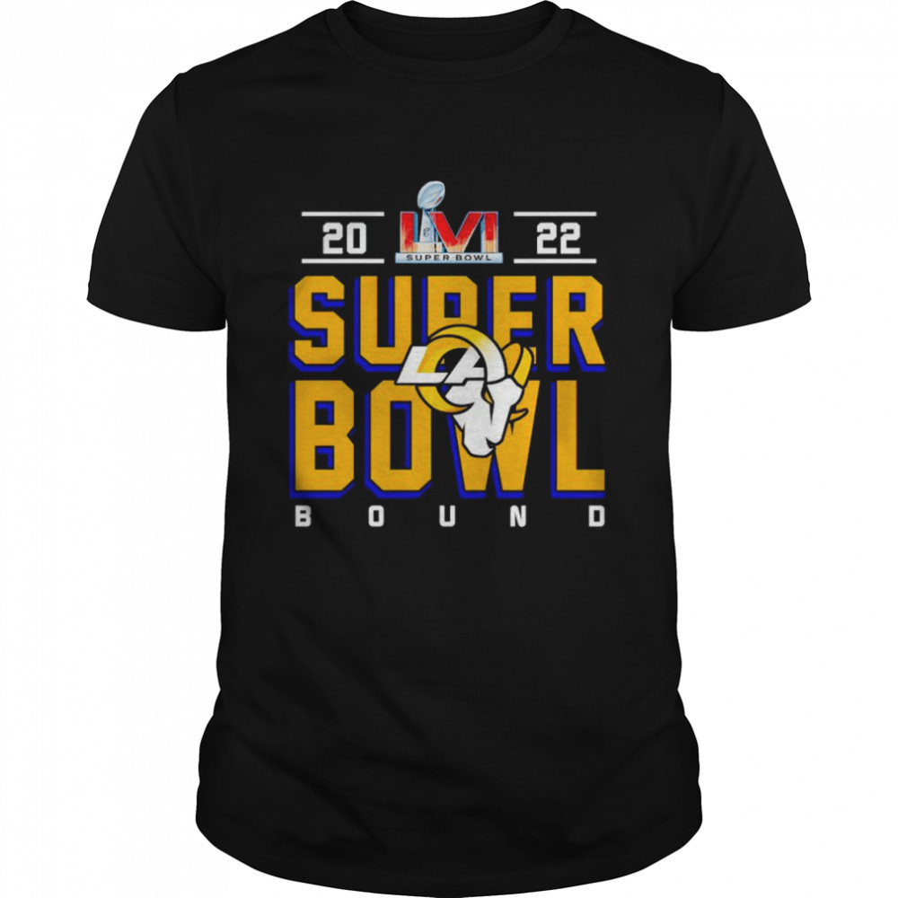 LVI Super Bowl LA Rams shirt