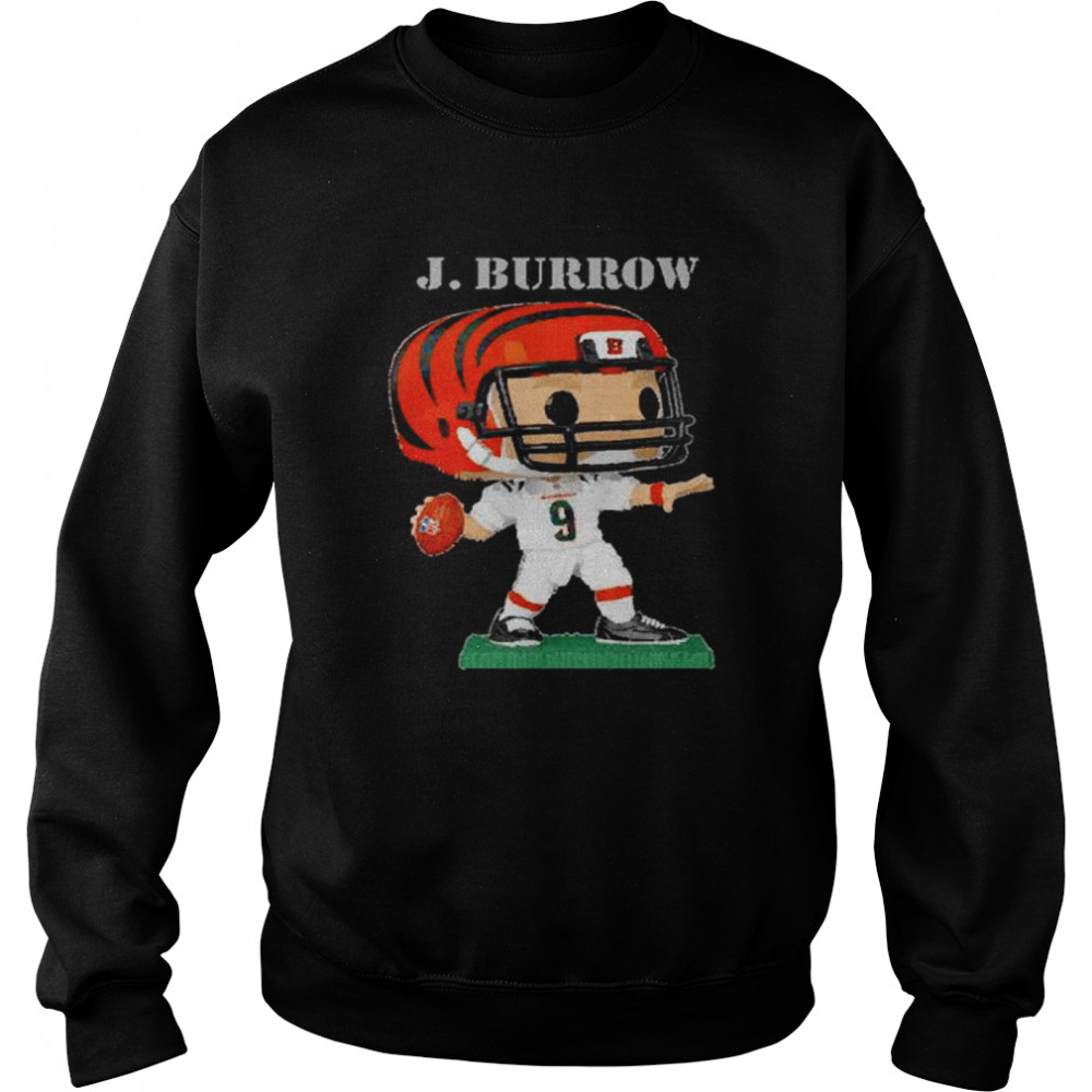 Joe Burrow Cincinnati Bengals chibi pixel art shirt, hoodie, sweater, long  sleeve and tank top