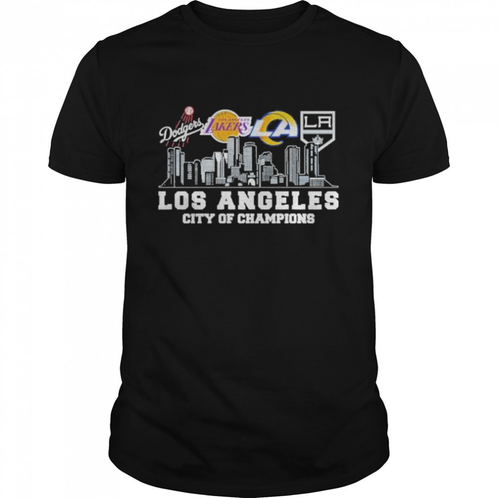 Los Angeles City Champions Dodgers Lakers Rams shirt