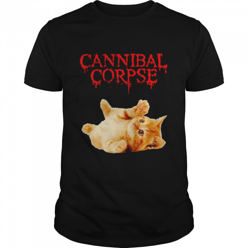 Cat cannibal corpse shirt Classic Men's T-shirt