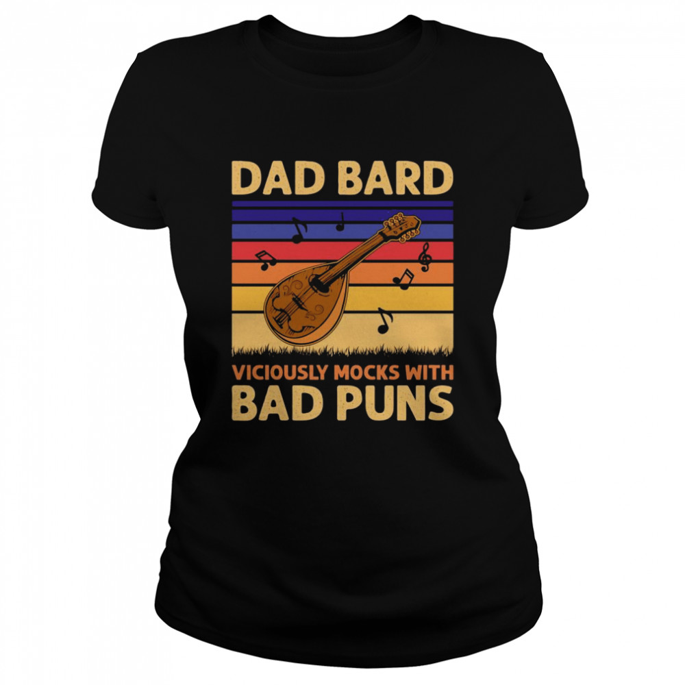 Dad Bard DnD Classic Women's T-shirt