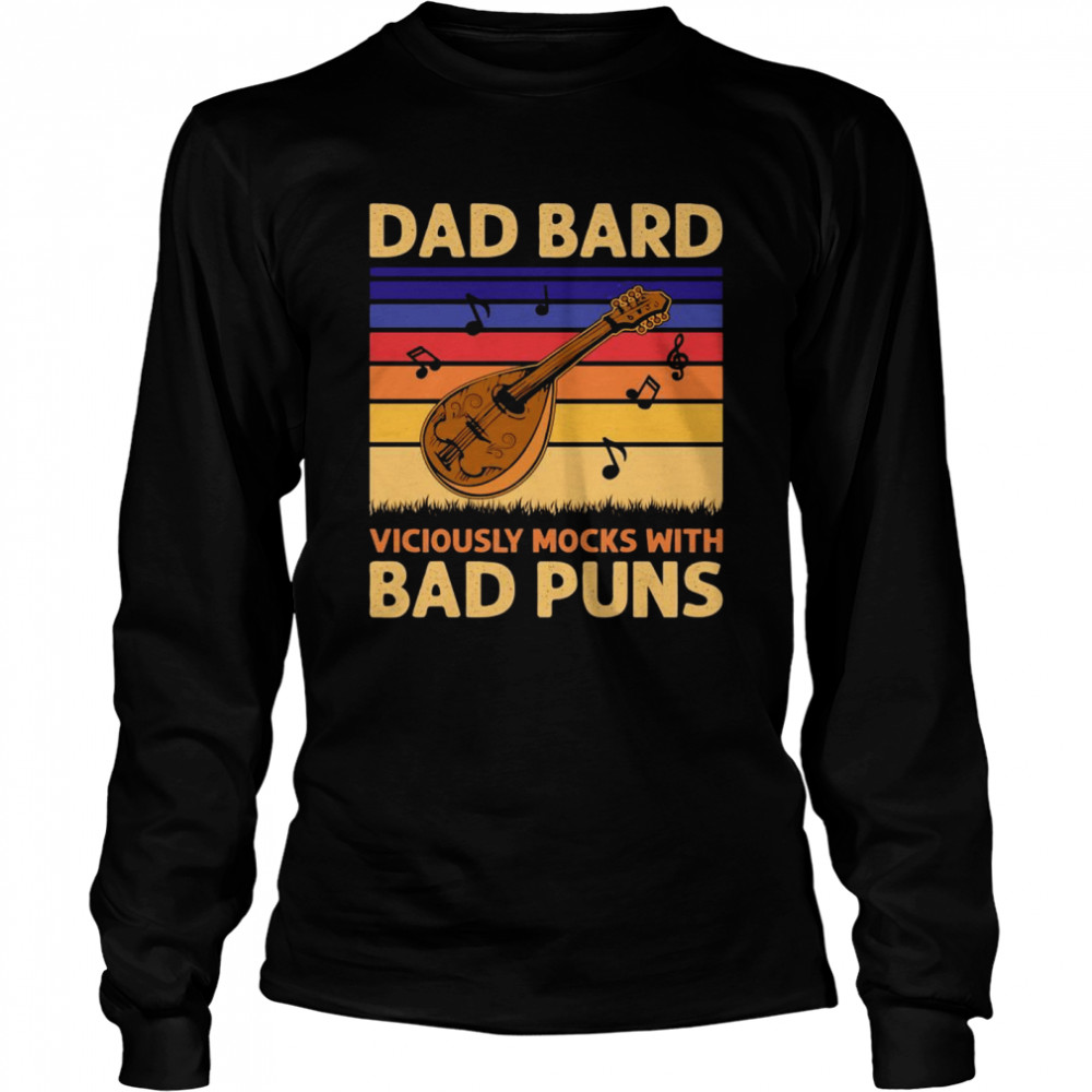 Dad Bard DnD Long Sleeved T-shirt