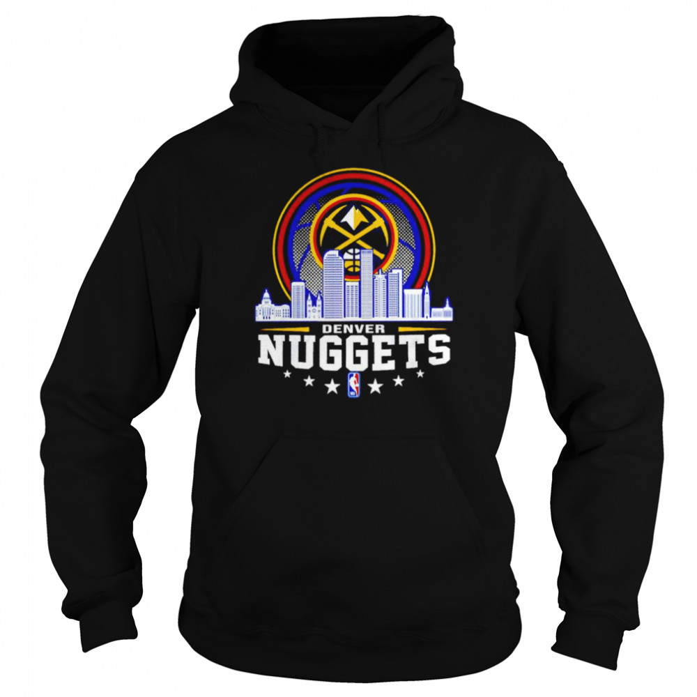 Nuggets skyline outlet hoodie