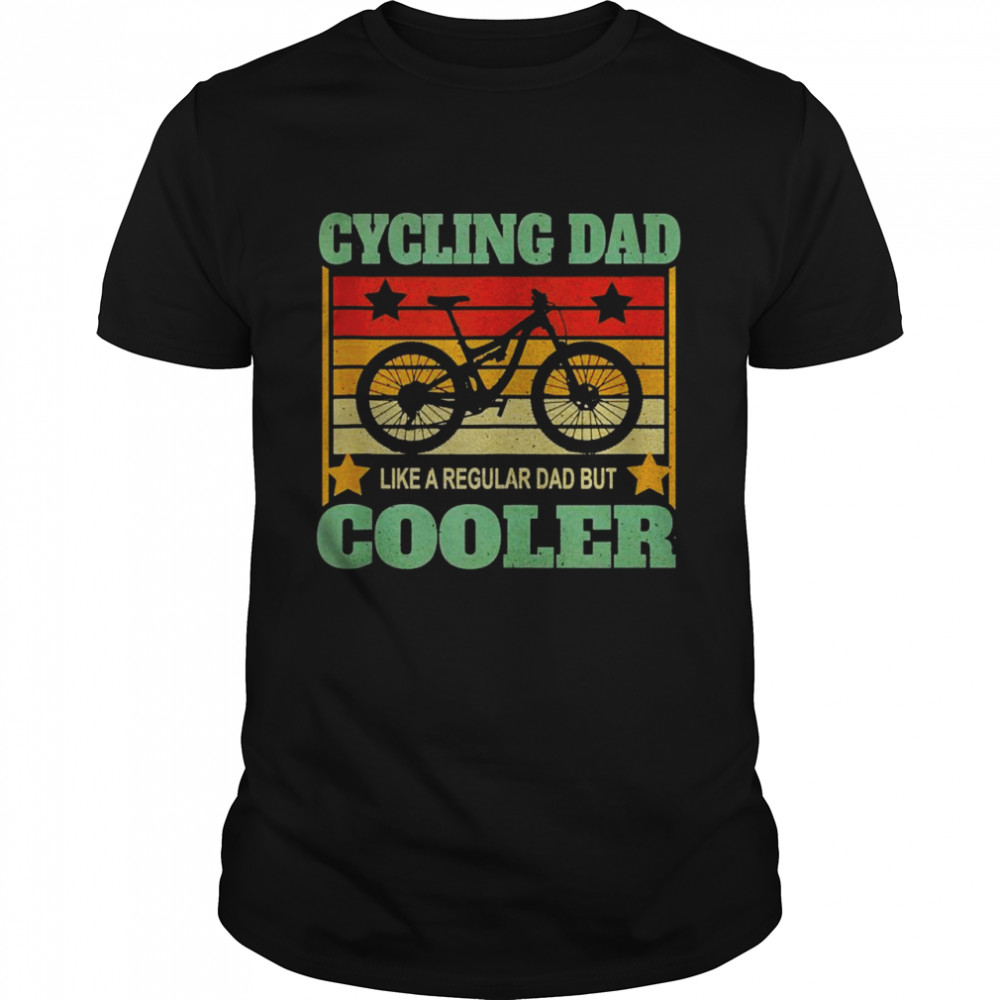 Father’s Day Cycling Dad Bike Rider Cyclist Biking Classic Men's T-shirt