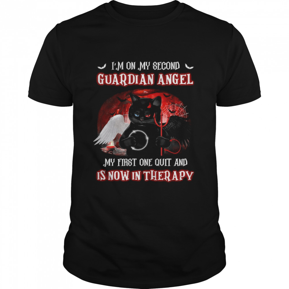 I’m on my second guardian angel my first one quit Classic Men's T-shirt