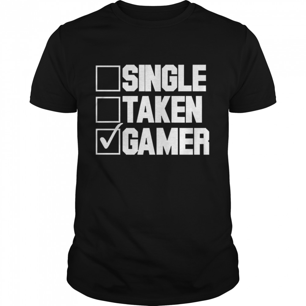 Singer Taken Gamer Shirt