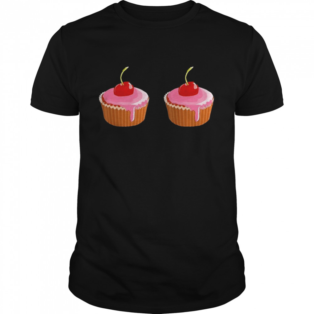 Cupcakes Cherry Boobs Women Girls Party Classic Men's T-shirt