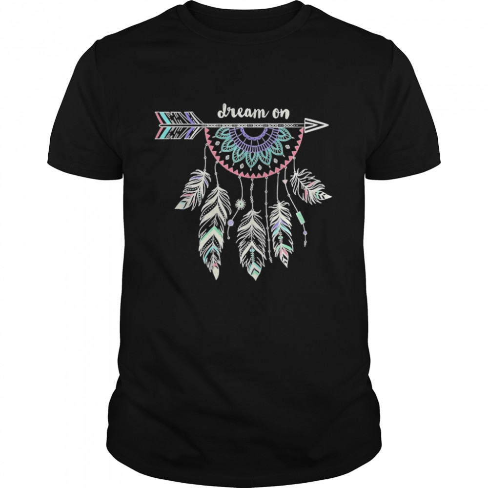 Dreamcatcher Feather For Teen Girl Classic Men's T-shirt