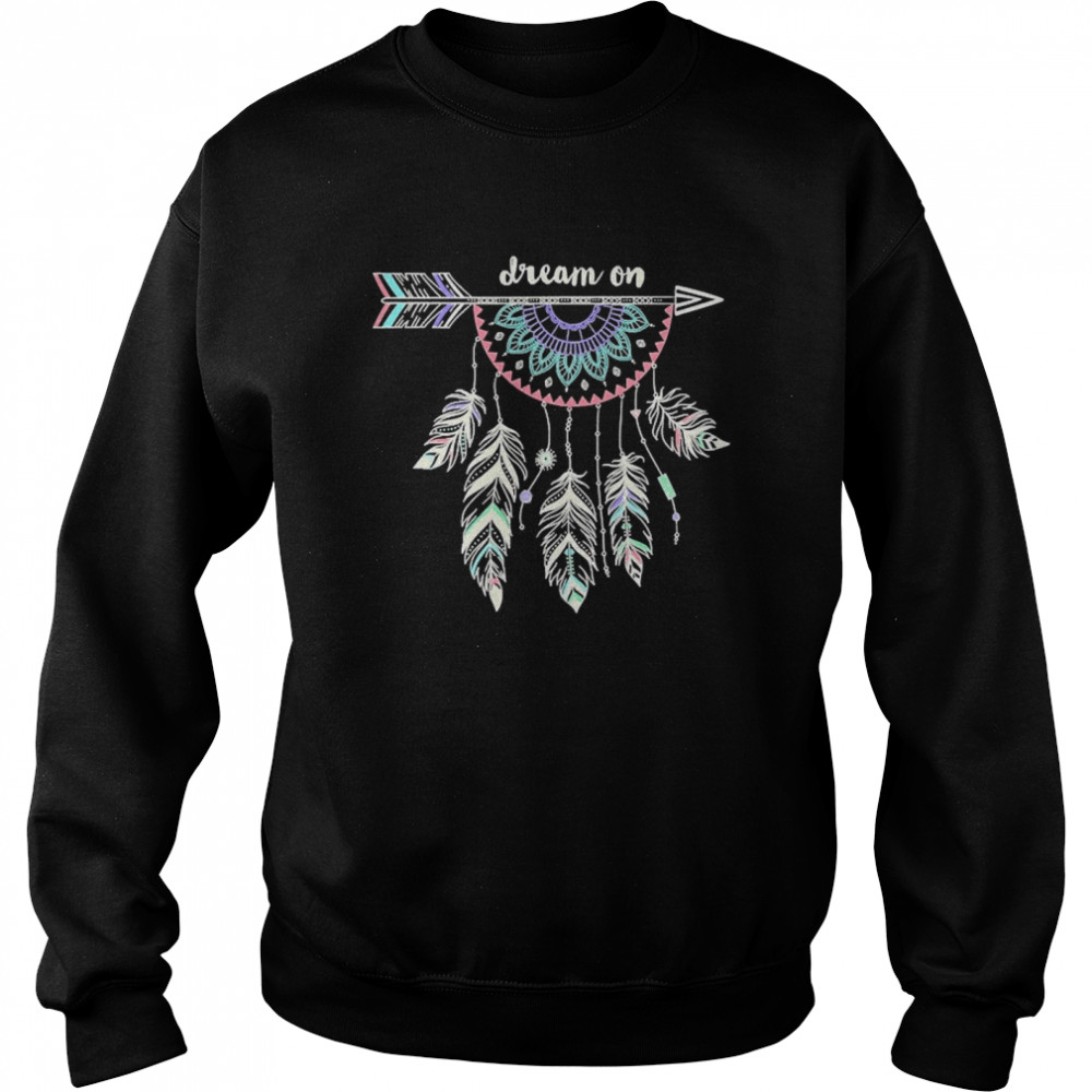 Dreamcatcher Feather For Teen Girl Unisex Sweatshirt