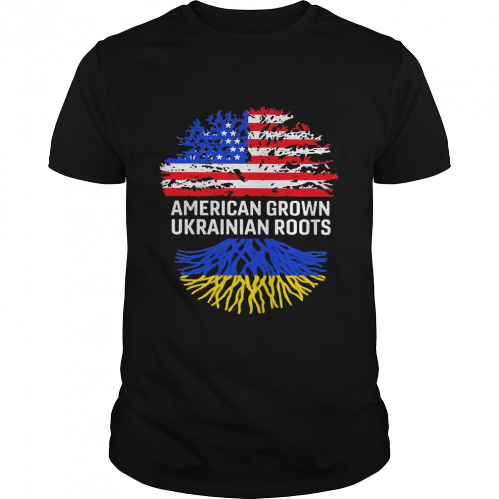 Emily Winston American Grown With Ukrainian Roots Classic Men's T-shirt