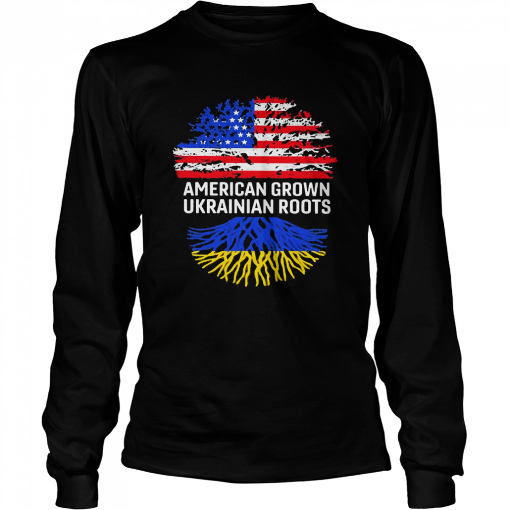 Emily Winston American Grown With Ukrainian Roots Long Sleeved T-shirt