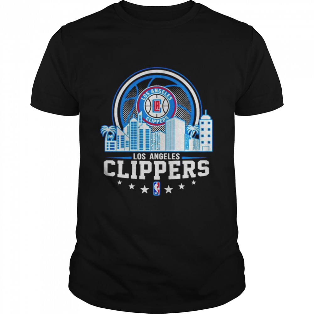 Los Angeles Clippers NBA City Skyline shirt