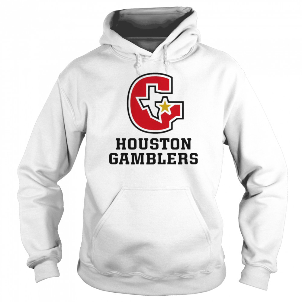 USFL Houston Gamblers Fleeces T-shirt Unisex Hoodie