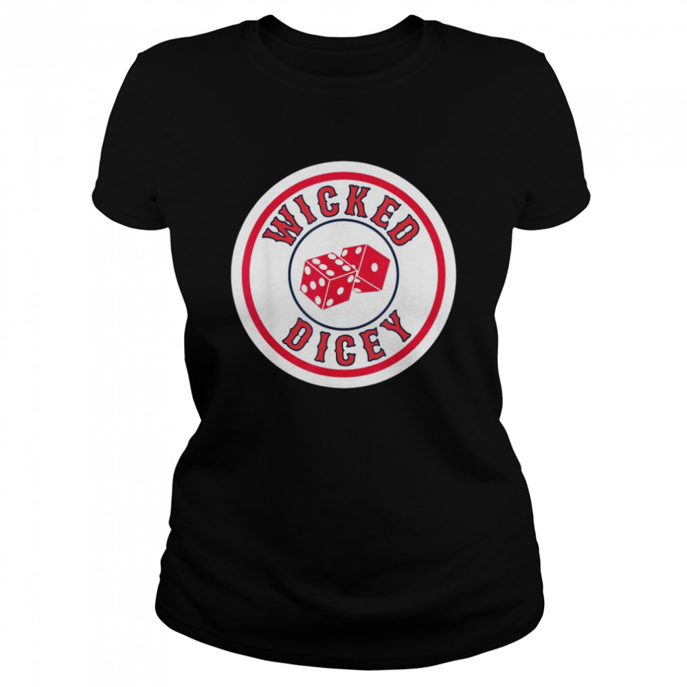Wicked Dicey Baseball Logo Style Classic Women's T-shirt