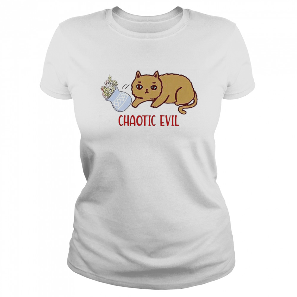 Cat Chaotic Evil Classic Women's T-shirt