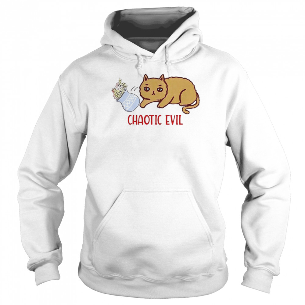 Cat Chaotic Evil Unisex Hoodie