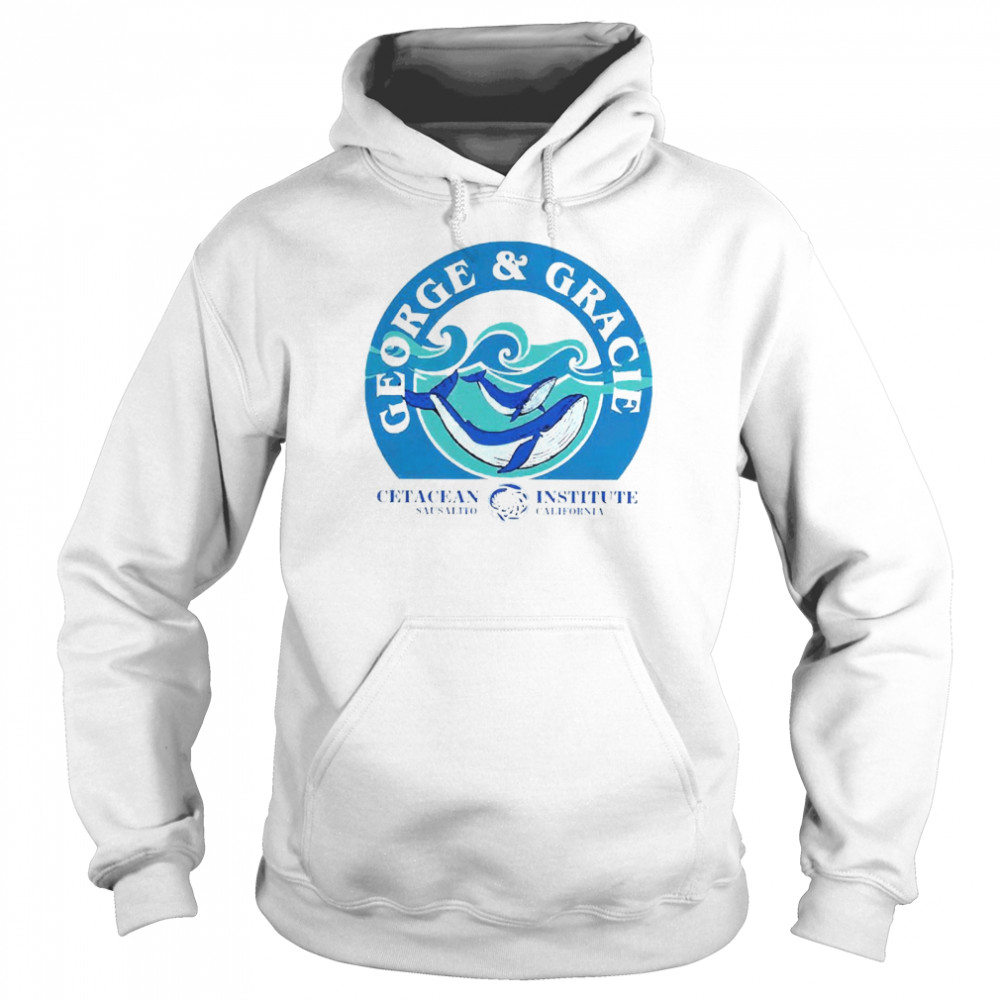 George and Gracie Cetacean Sausalito Institute California Unisex Hoodie