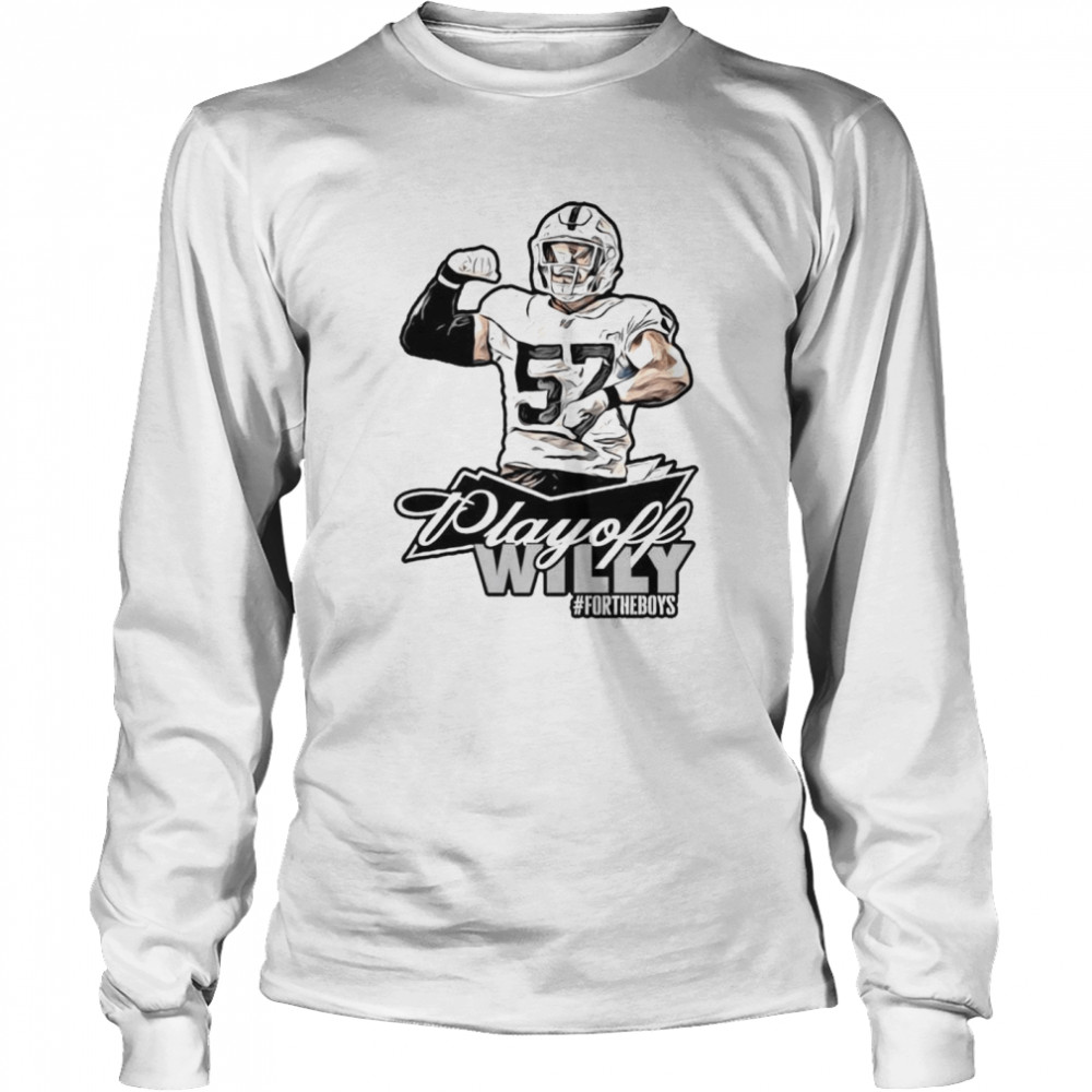 Playoff Willy For The Boy T- Long Sleeved T-shirt