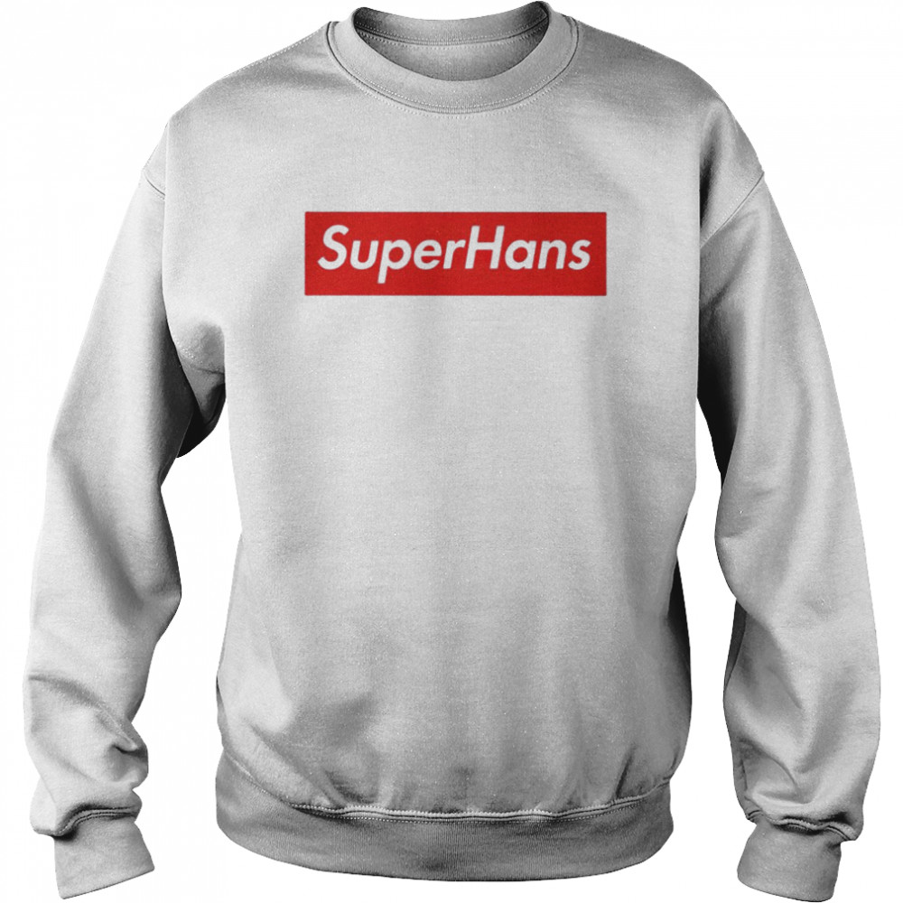 Superhans shirt Unisex Sweatshirt