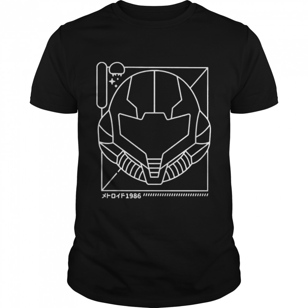 Cyber Helmet Metoroido Ii  Classic Men's T-shirt