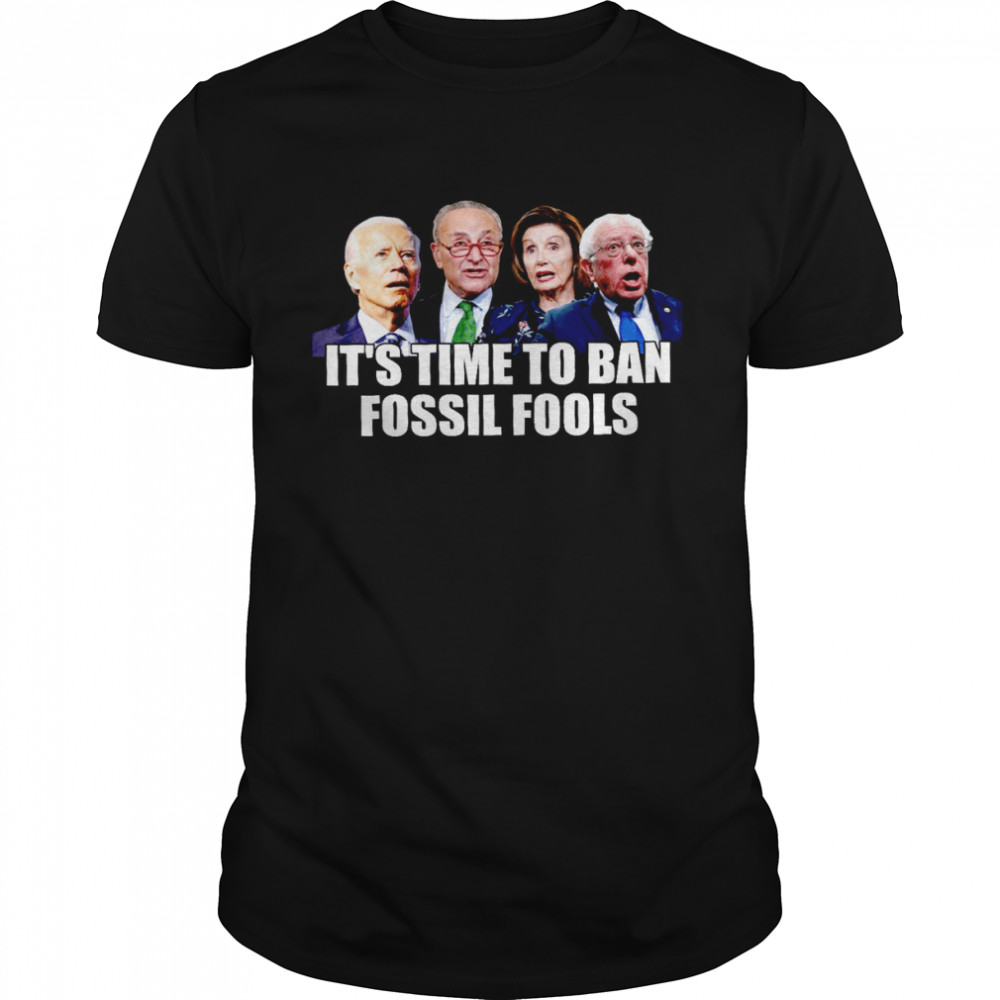 It’s time to ban fossil fools shirt Classic Men's T-shirt