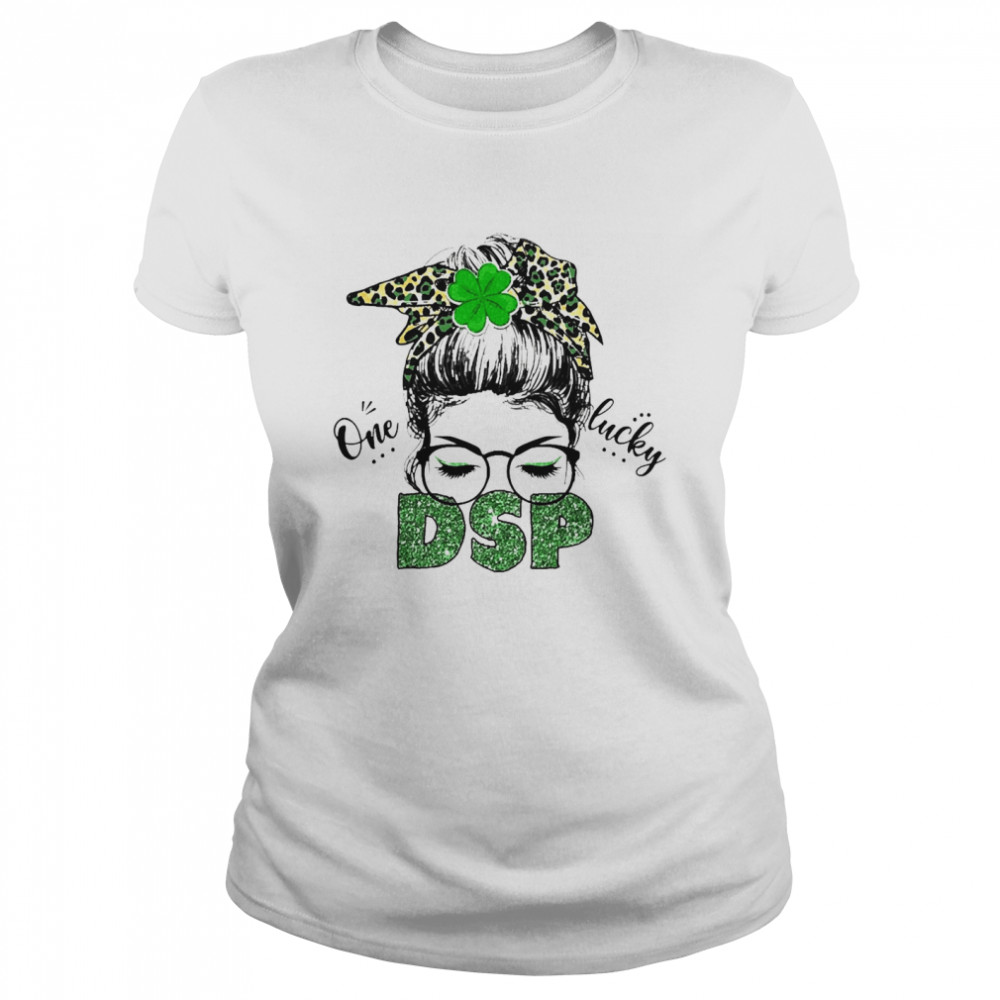 St Patrick Girl One Lucky DSP  Classic Women's T-shirt