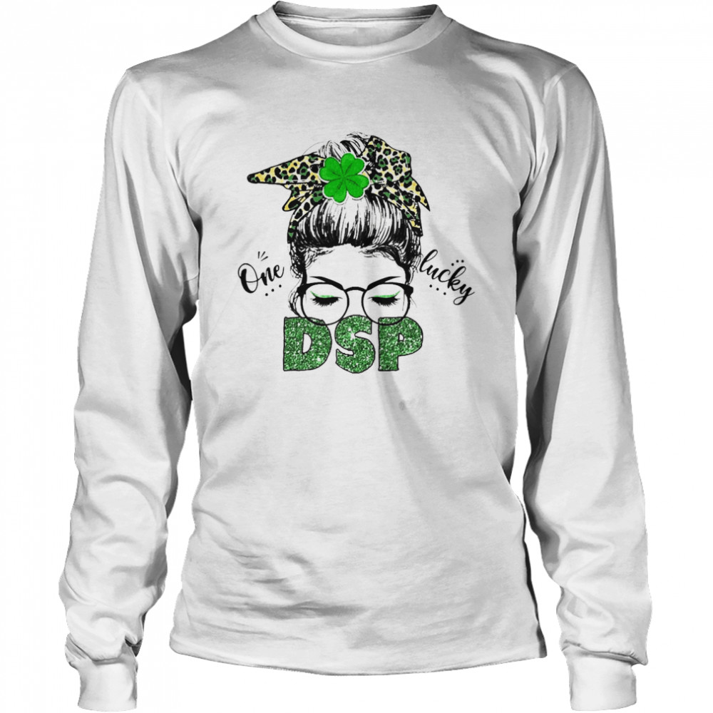 St Patrick Girl One Lucky DSP  Long Sleeved T-shirt