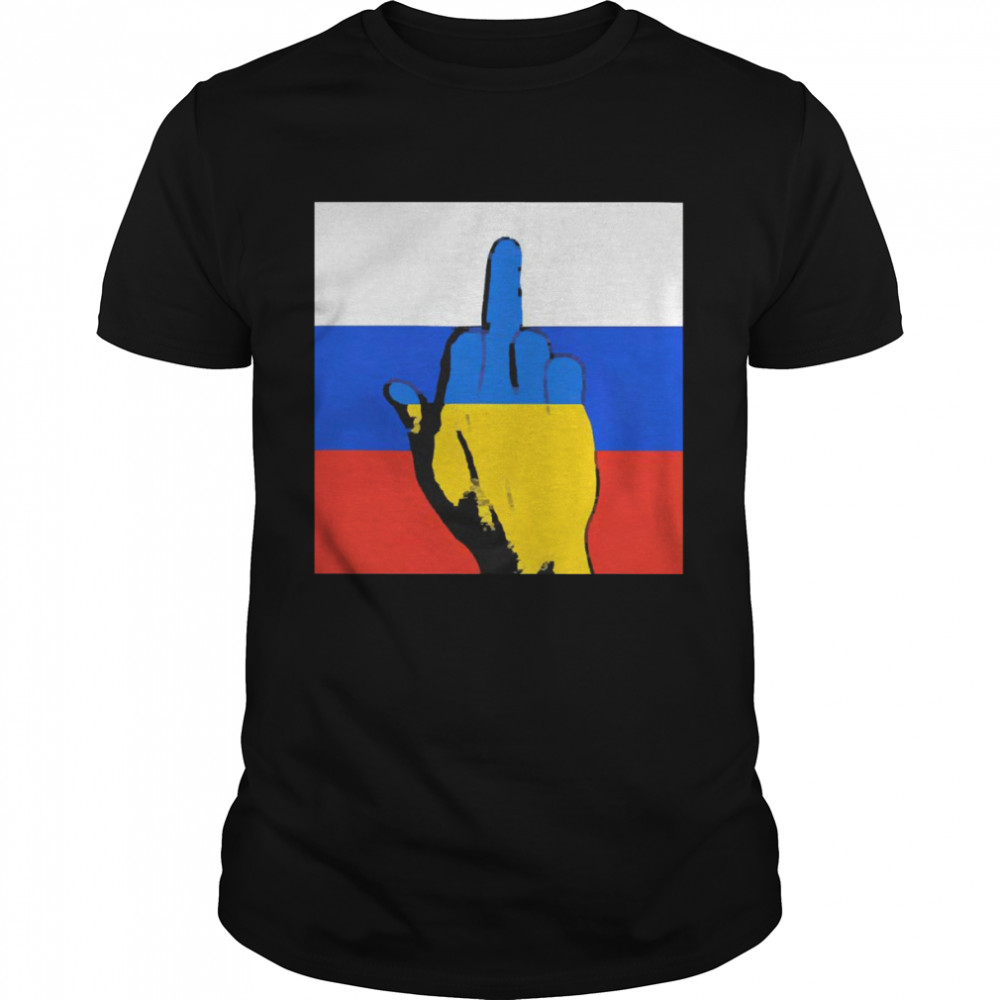 Ukraine Fuck Russian Classic Men's T-shirt