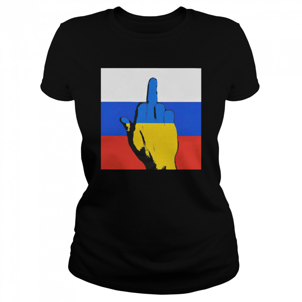 Ukraine Fuck Russian Classic Women's T-shirt