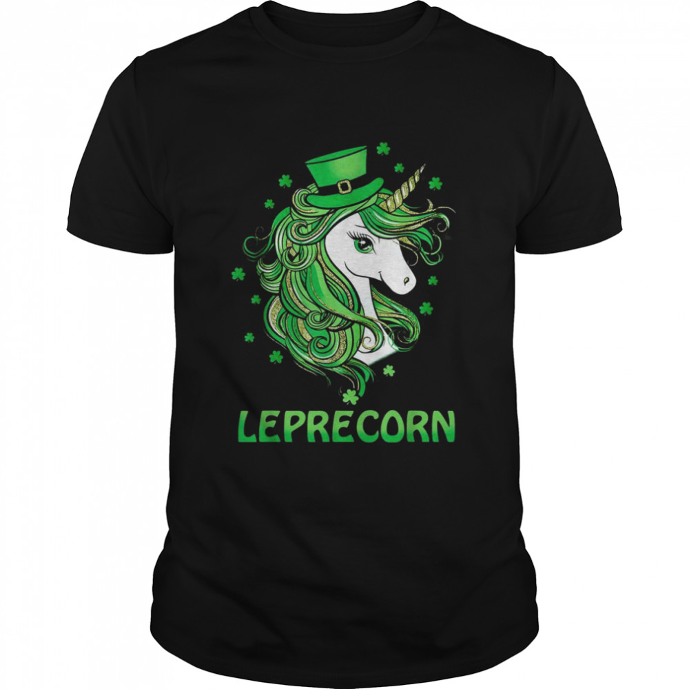Unicorn Leprecorn St Patrick s Day Classic Men's T-shirt