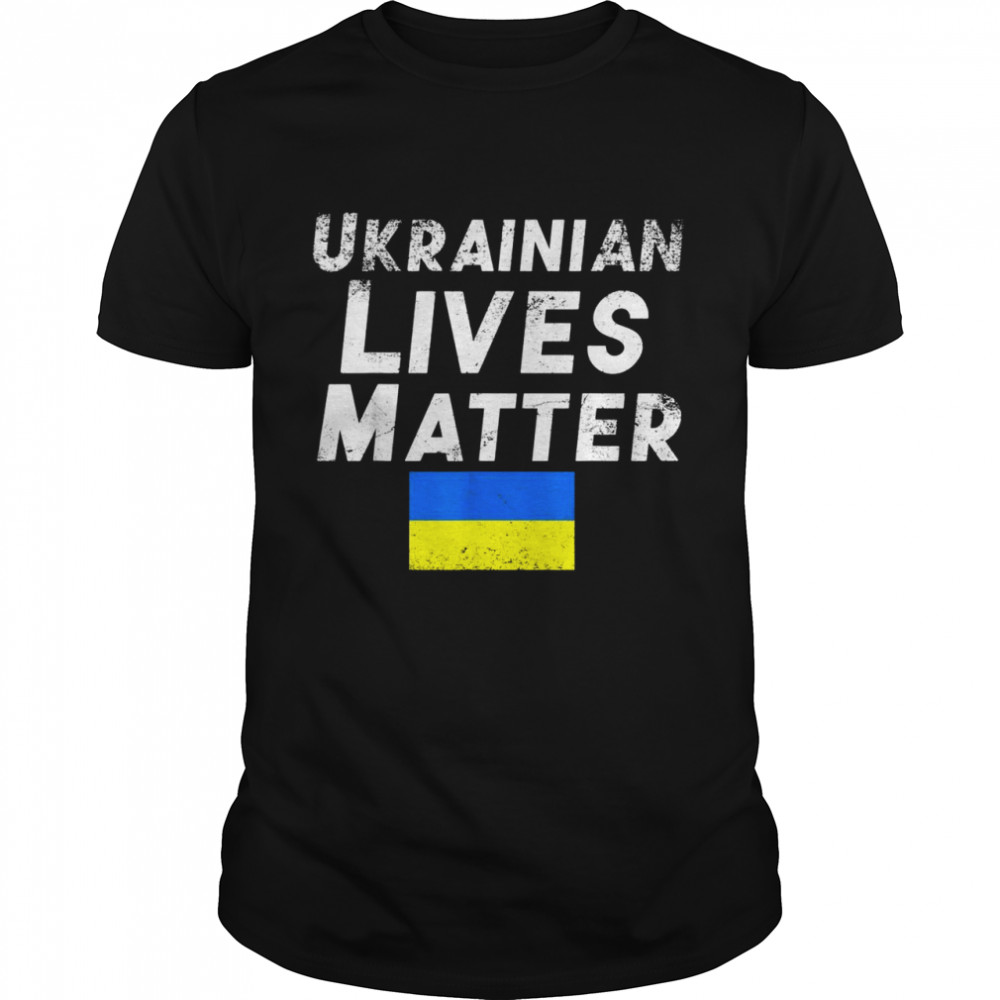 I Stand With Ukraine Flag Free Support Freedom Putin Sucks Shirt