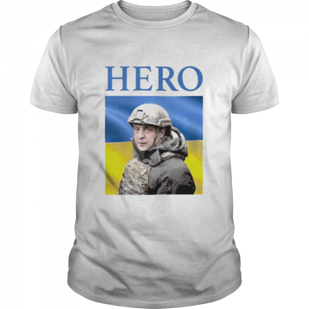 President Hero Volodymyr Zelenskyy  Classic Men's T-shirt