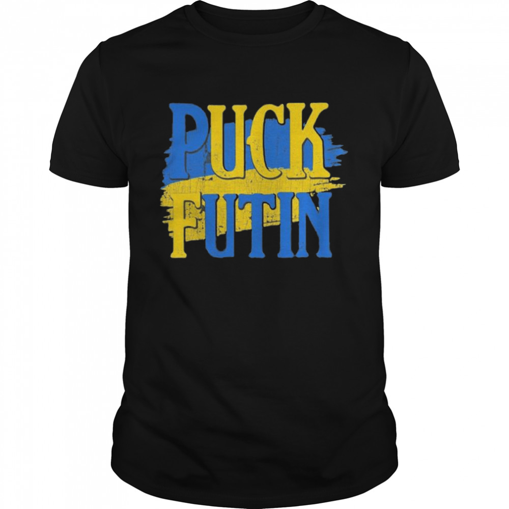 Puck Futin Meme I Stand With Ukraine Ukrainian Lover T- Classic Men's T-shirt