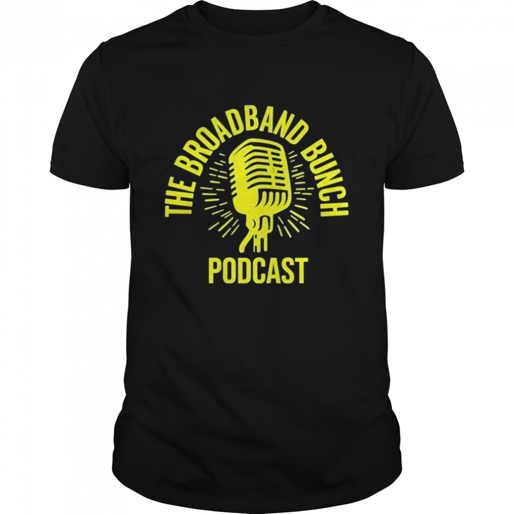 The Broadband Bunch Podcast Lukas Pietrzak The Broadband Bunch Podcast Microphon T- Classic Men's T-shirt