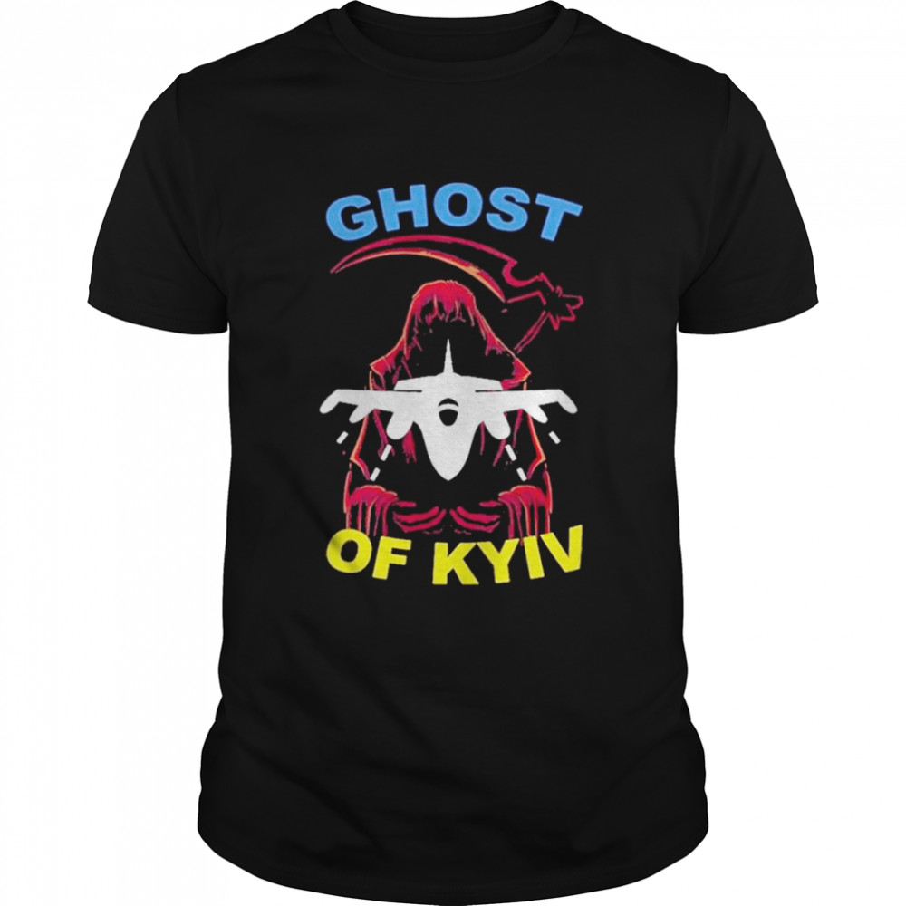 The Ghost of Kyiv The Grim Reaper Ghost of Kyiv Ghost of Kyiv 2022 shirt Classic Men's T-shirt