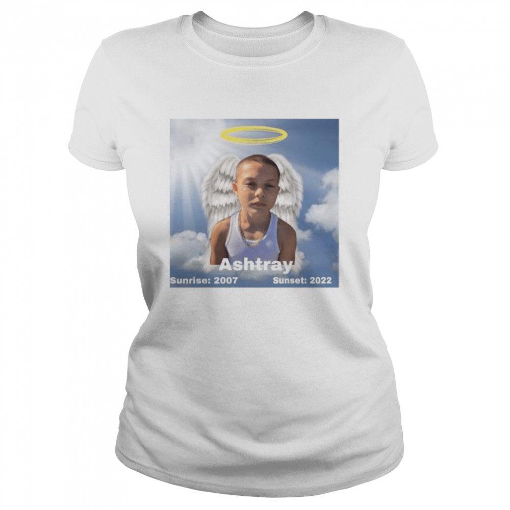 Ashtray Sunrise 2017 Sunset 2022 T- Rest In Peace Ashtray Javon Walton T- Classic Women's T-shirt