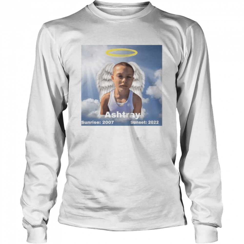 Ashtray Sunrise 2017 Sunset 2022 T- Rest In Peace Ashtray Javon Walton T- Long Sleeved T-shirt