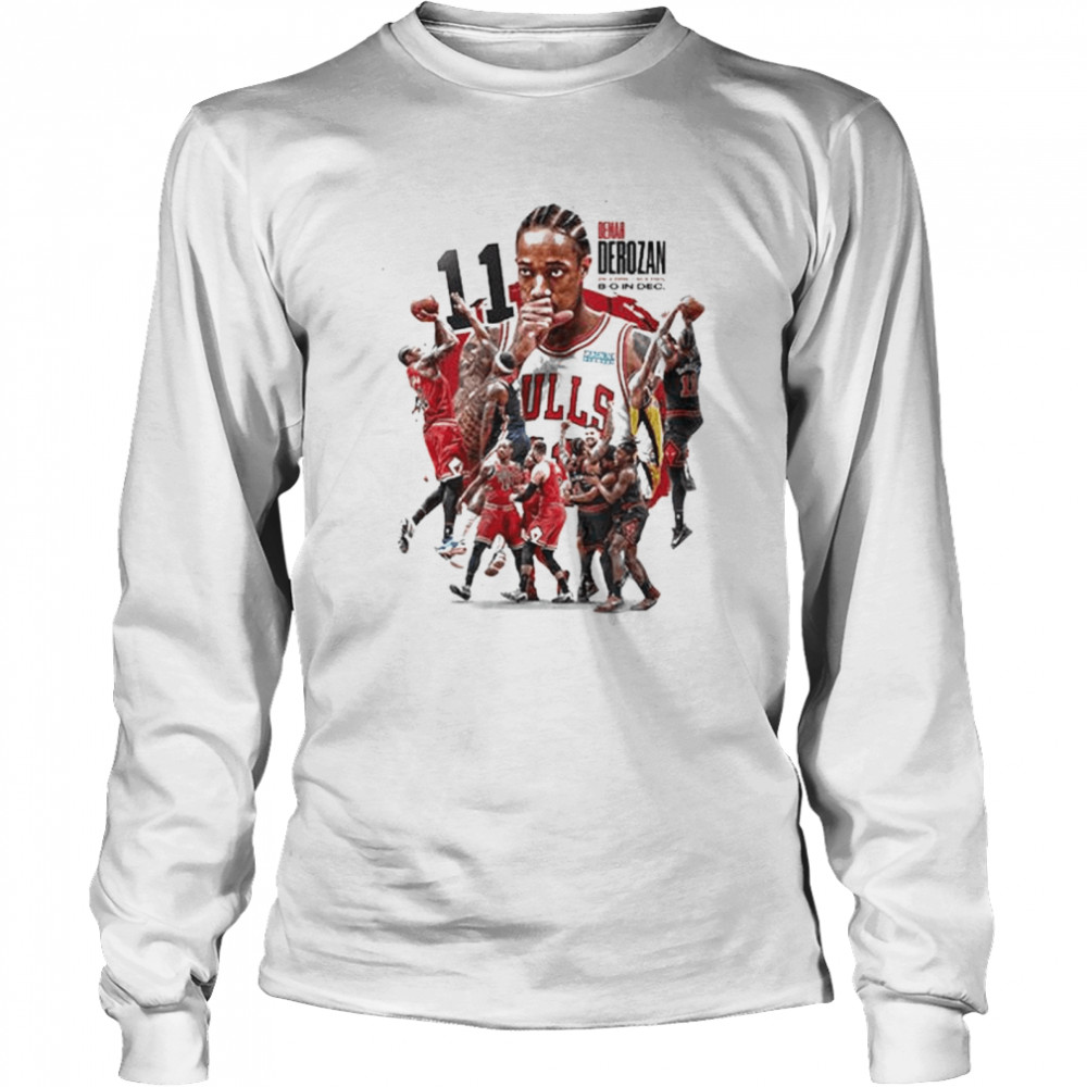 Demar derozan for mvp chicago bulls shirt Long Sleeved T-shirt