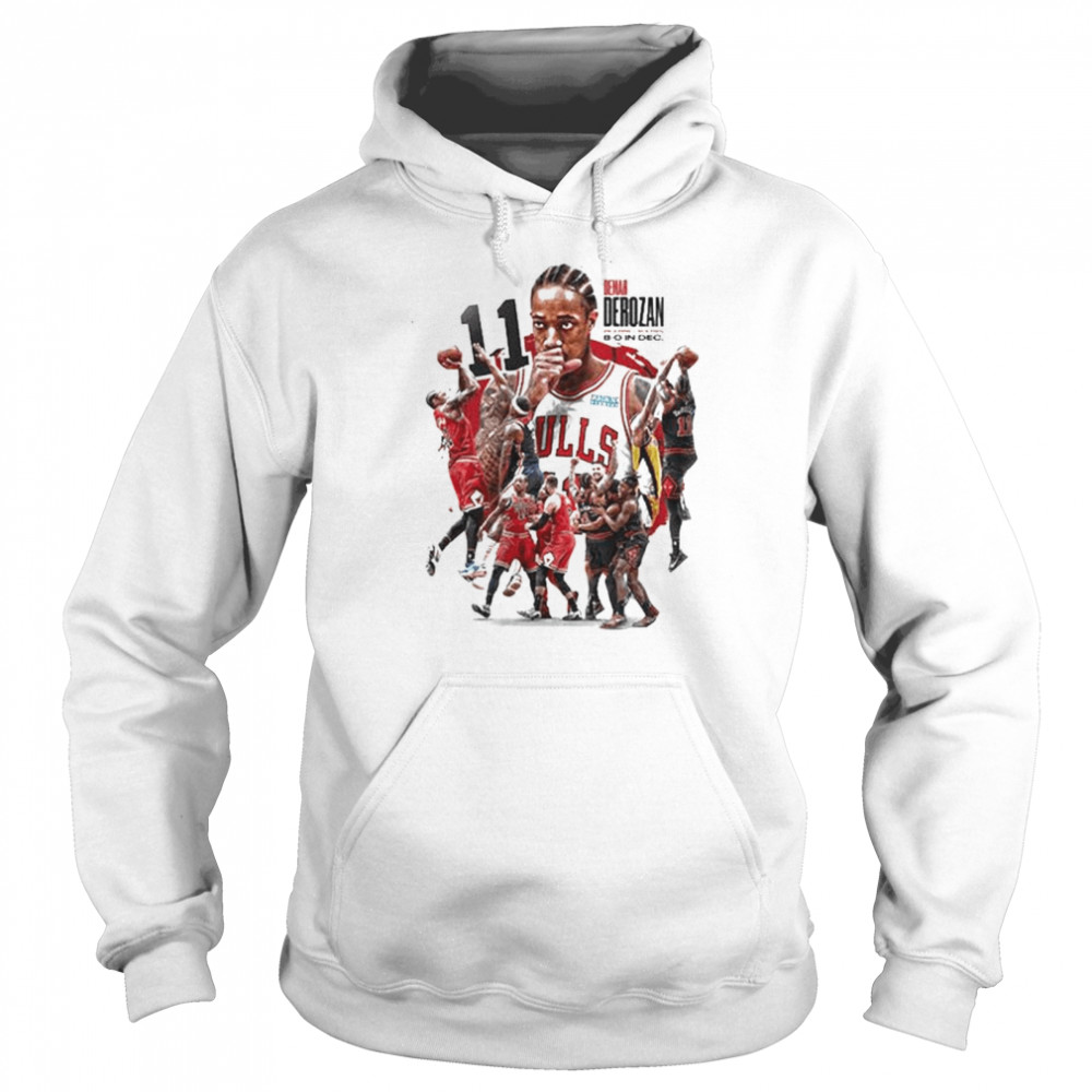 Demar derozan for mvp chicago bulls shirt Unisex Hoodie