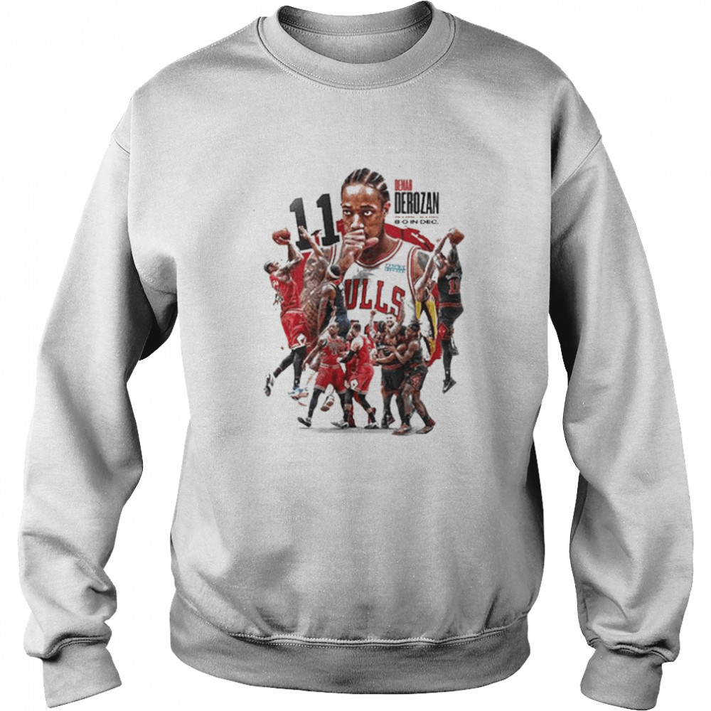 Demar derozan for mvp chicago bulls shirt Unisex Sweatshirt