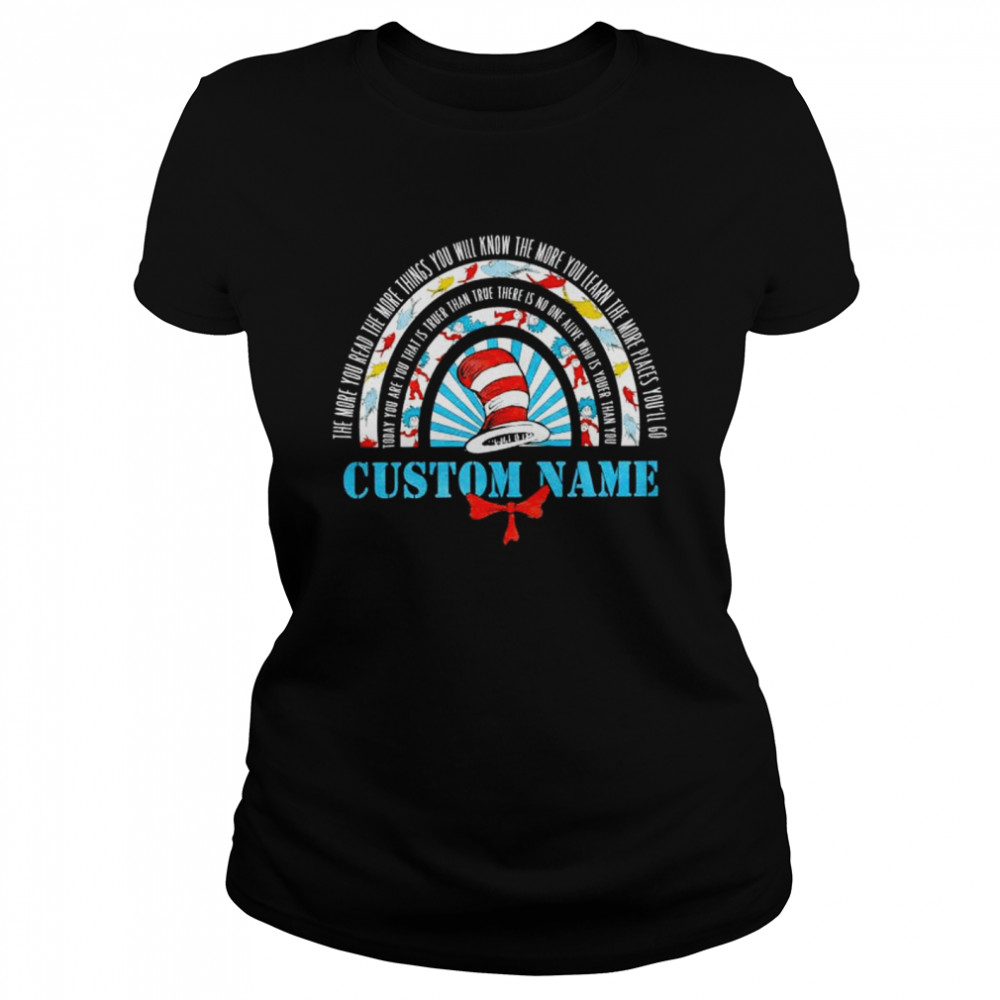 Dr seuss custom name shirt Classic Women's T-shirt