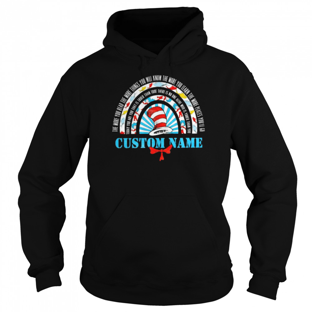 Dr seuss custom name shirt Unisex Hoodie