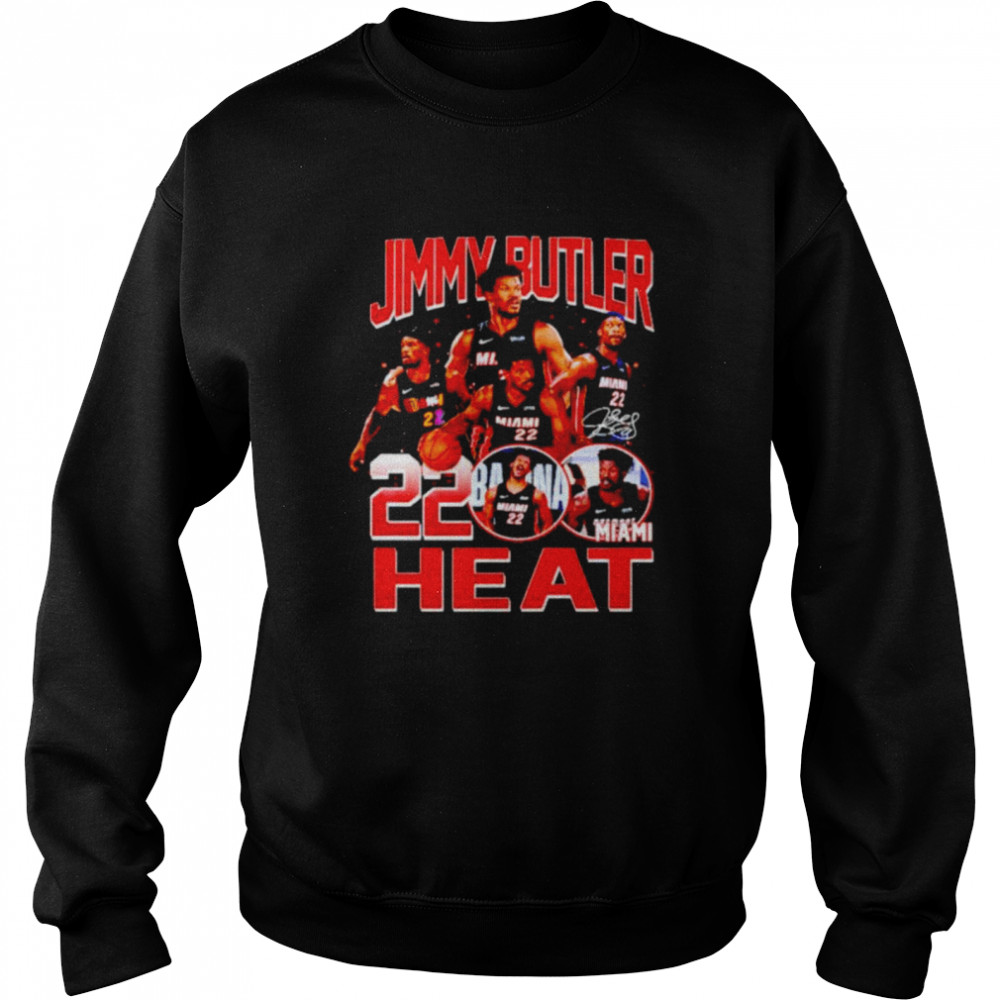 Jimmy Butler NBA Miami Heat shirt Unisex Sweatshirt